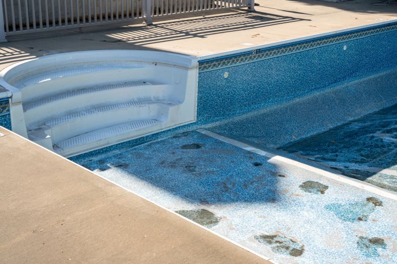 Pool Slide Before Repair