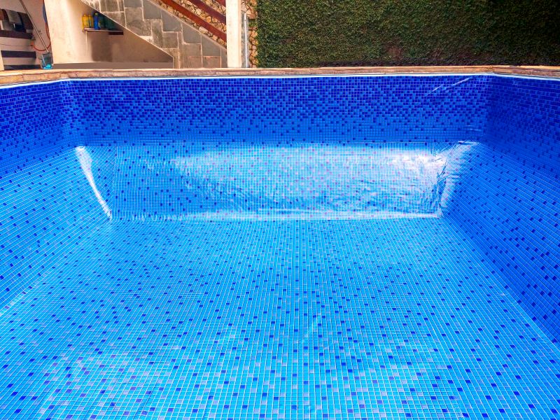 Repaired Pool Slide