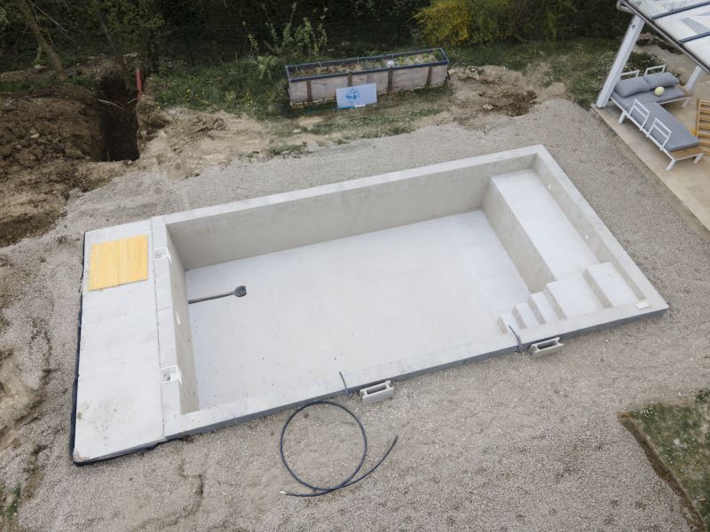 Completed Pool Slide