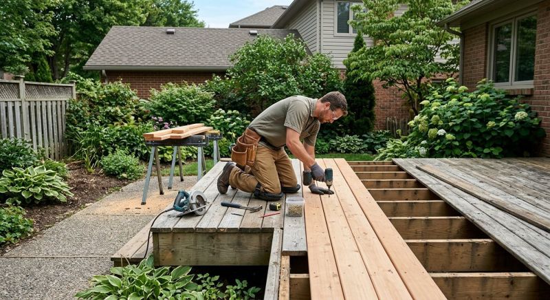 Wood Deck Repair in Seattle, WA