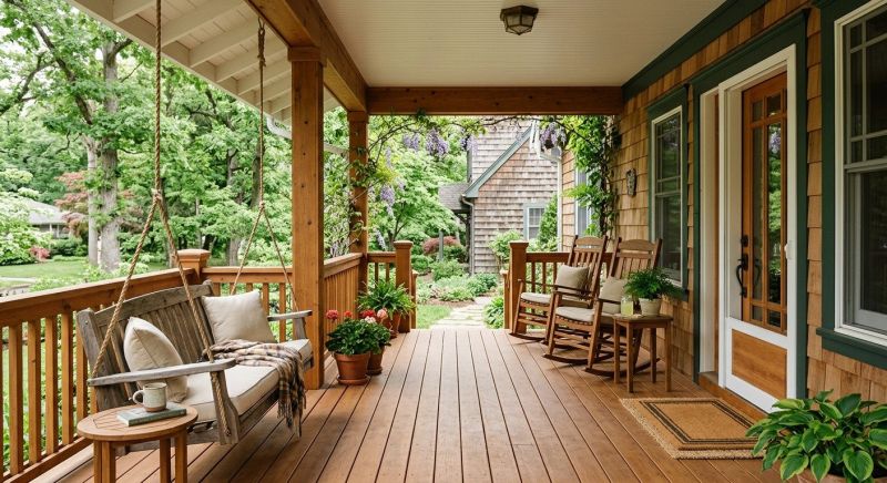 Wood Porch Construction in Fairfield County, CT